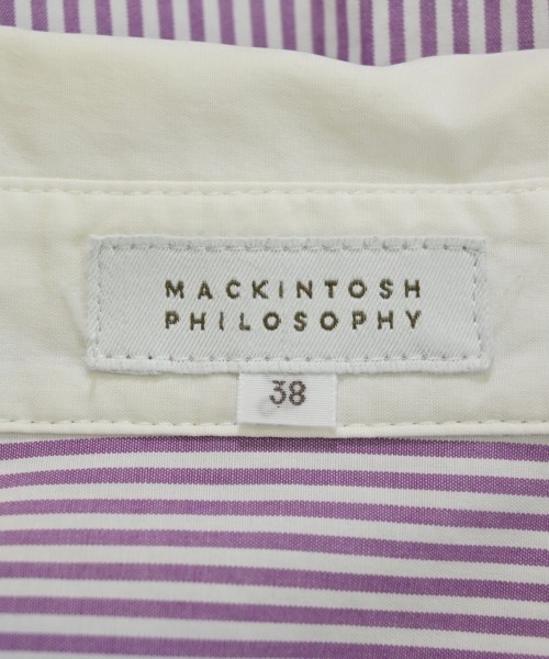 MACKINTOSH PHILOSOPHY（マッキントッシュフィロソフィー）ブラウス 紫 サイズ:38(M位) レディース/2200728101050