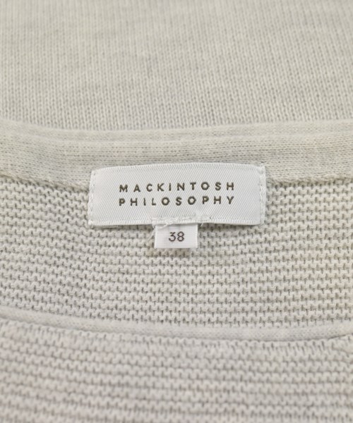 MACKINTOSH PHILOSOPHY（マッキントッシュフィロソフィー）ニット・セーター グレー サイズ:38(M位) レディース/2200728101135