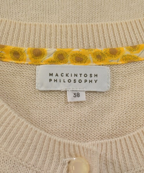 MACKINTOSH PHILOSOPHY（マッキントッシュフィロソフィー）カーディガン ベージュ サイズ:38(M位) レディース/2200728101203