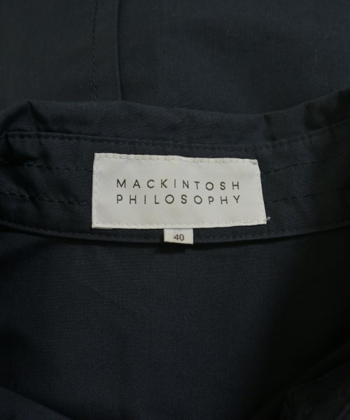 MACKINTOSH PHILOSOPHY（マッキントッシュフィロソフィー）トレンチコート 紺 サイズ:40(L位) レディース/2200735556041