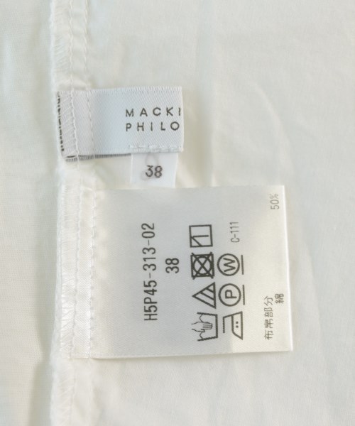 MACKINTOSH PHILOSOPHY（マッキントッシュフィロソフィー）ブラウス 白 サイズ:38(M位) レディース/2200727963048