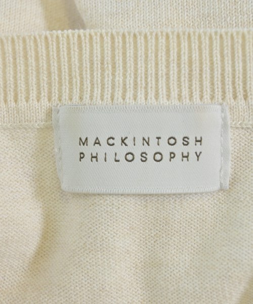 MACKINTOSH PHILOSOPHY（マッキントッシュフィロソフィー）ニット・セーター 白 サイズ:38(M位) レディース/2200717745050