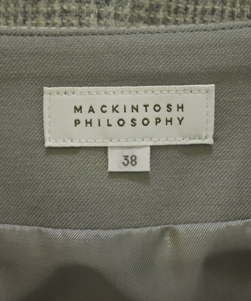 MACKINTOSH PHILOSOPHY（マッキントッシュフィロソフィー）ロング・マキシ丈スカート グレー サイズ:38(M位) レディース/2200722726051
