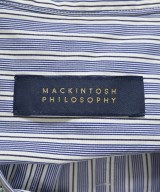 MACKINTOSH PHILOSOPHY（マッキントッシュフィロソフィー）シャツワンピース 青 サイズ:38(M位) レディース/2200714221045