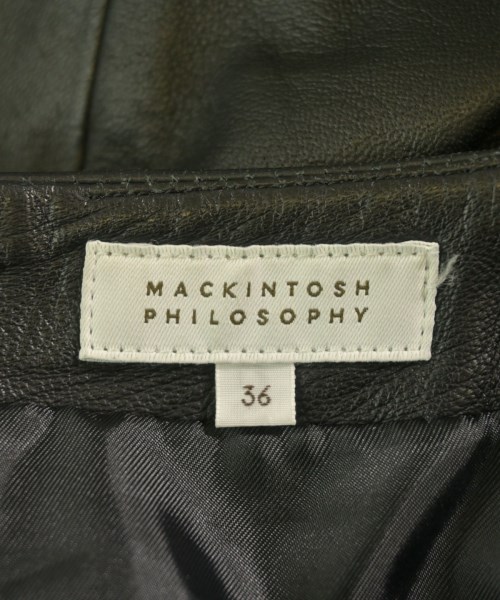 MACKINTOSH PHILOSOPHY（マッキントッシュフィロソフィー）ひざ丈スカート 黒 サイズ:36(S位) レディース/2200726113055