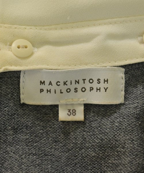 MACKINTOSH PHILOSOPHY（マッキントッシュフィロソフィー）ニット・セーター グレー サイズ:38(M位) レディース/2200727269034
