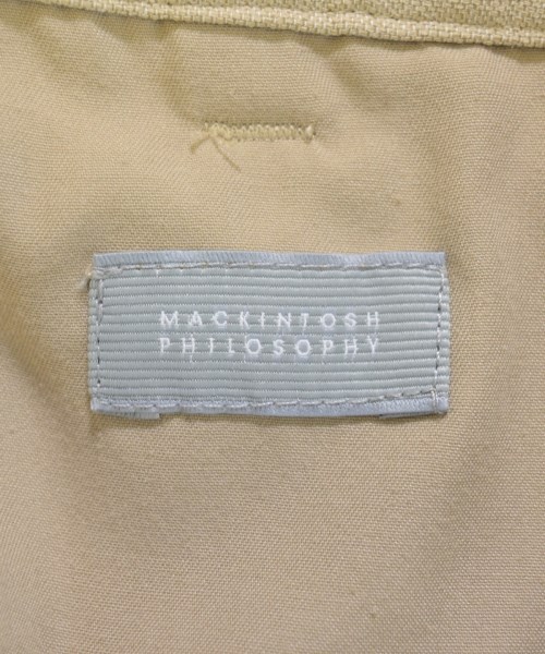 MACKINTOSH PHILOSOPHY（マッキントッシュフィロソフィー）スラックス ベージュ サイズ:1(S位) レディース/2200727466037