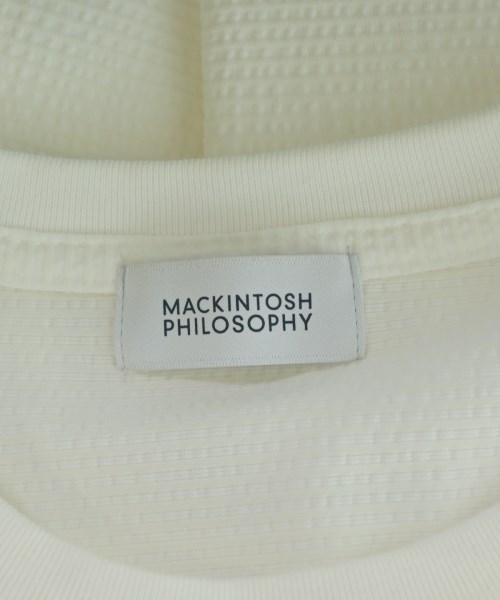 MACKINTOSH PHILOSOPHY（マッキントッシュフィロソフィー）Tシャツ・カットソー 白 サイズ:38(M位) メンズ/2200684347028