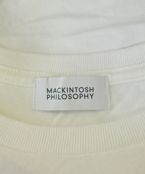 MACKINTOSH PHILOSOPHY（マッキントッシュフィロソフィー）Tシャツ・カットソー 白 サイズ:36(S位) レディース/2200684616025