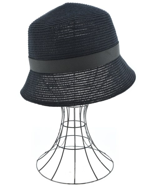 MACKINTOSH PHILOSOPHY（マッキントッシュフィロソフィー）ストローハット 黒 サイズ:57.5cm レディース/2200684638010
