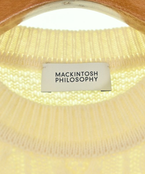 MACKINTOSH PHILOSOPHY（マッキントッシュフィロソフィー）ニット・セーター 白 サイズ:F レディース/2200685776032