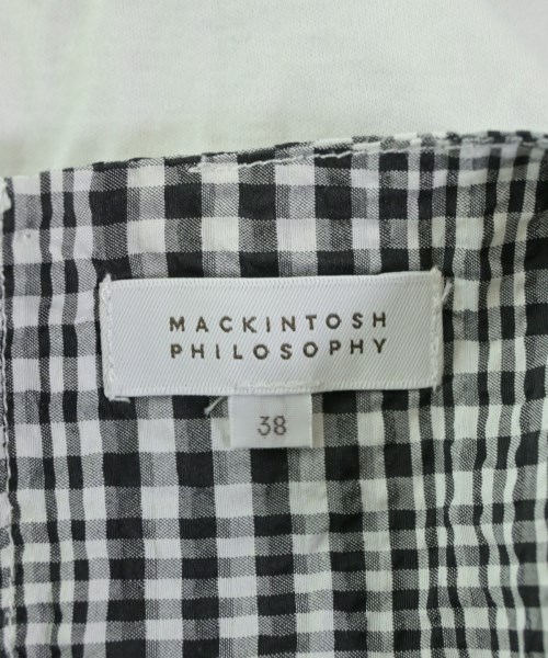 MACKINTOSH PHILOSOPHY（マッキントッシュフィロソフィー）ブラウス 黒 サイズ:38(M位) レディース/2200679560067