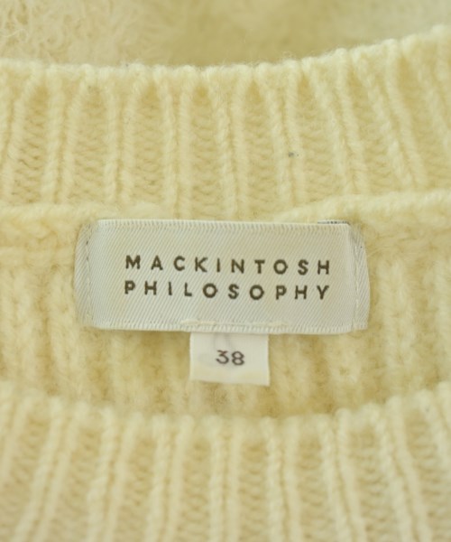 MACKINTOSH PHILOSOPHY（マッキントッシュフィロソフィー）ニット・セーター 白 サイズ:38(M位) レディース/2200680651068