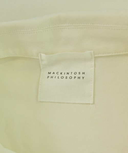 MACKINTOSH PHILOSOPHY（マッキントッシュフィロソフィー）ポロシャツ 白 サイズ:40(L位) メンズ/2200684696058