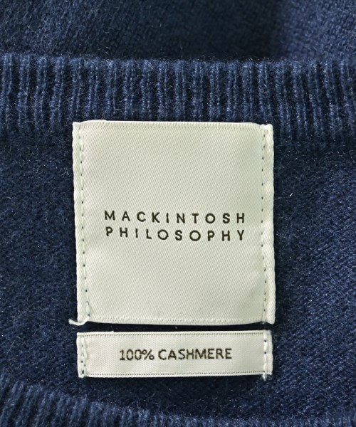 MACKINTOSH PHILOSOPHY（マッキントッシュフィロソフィー）ニット・セーター 紺 サイズ:38(M位) レディース/2200690507140