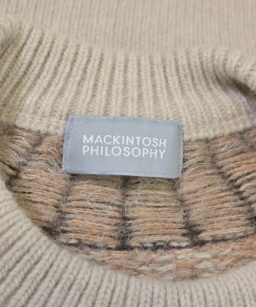 MACKINTOSH PHILOSOPHY（マッキントッシュフィロソフィー）ニット・セーター ベージュ サイズ:2(M位) レディース/2200692015056