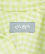 MACKINTOSH PHILOSOPHY（マッキントッシュフィロソフィー）カジュアルシャツ 緑 サイズ:2(M位) レディース/2200692015094