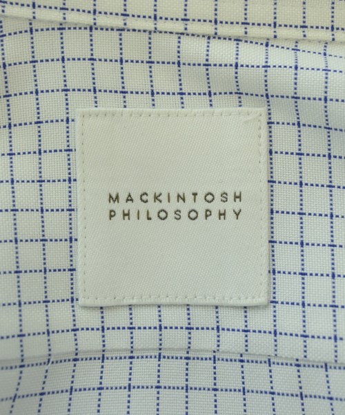MACKINTOSH PHILOSOPHY（マッキントッシュフィロソフィー）カジュアルシャツ 白 サイズ:36(S位) メンズ/2200684204048