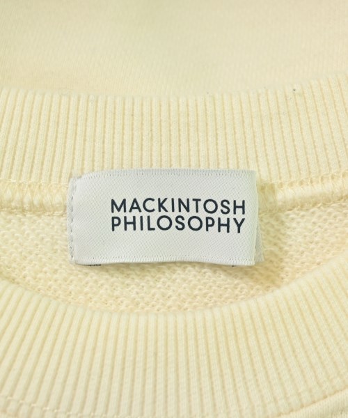MACKINTOSH PHILOSOPHY（マッキントッシュフィロソフィー）スウェット 白 サイズ:38(M位) レディース/2200688296049