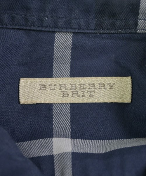 BURBERRY BRIT（バーバリーブリット）カジュアルシャツ 紺 サイズ:XL メンズ/2200635746054