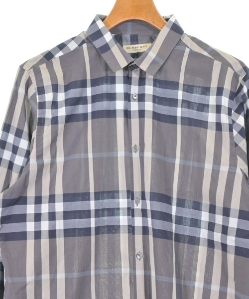 BURBERRY BRIT（バーバリーブリット）カジュアルシャツ グレー サイズ:XL メンズ/2200635746108