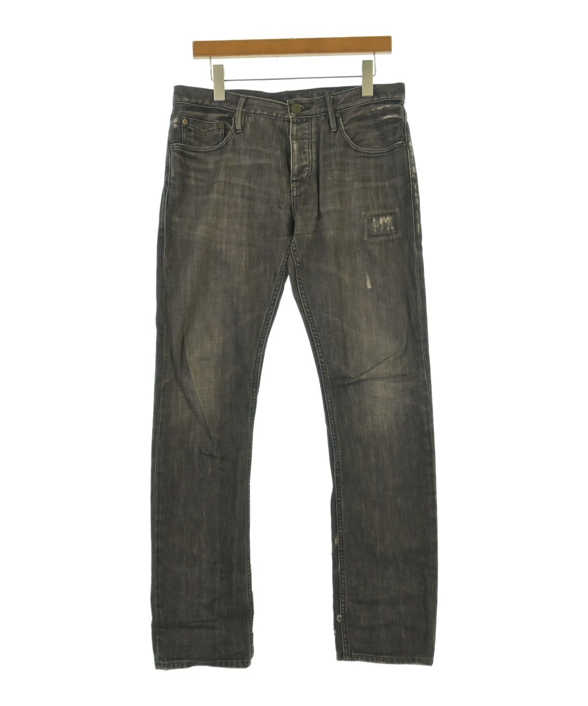 [未使用／美品]Burberry(バーバリー)バーバリーブリットメンズジーンズ BURBERRY BRIT（バーバリーブリット）デニムパンツ 黒 サイズ:31(M位
