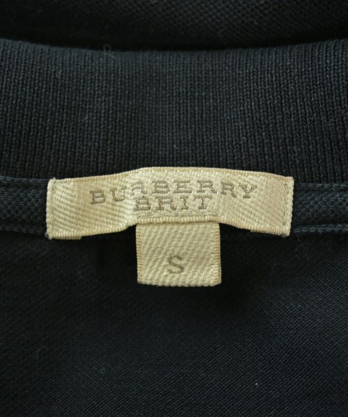 BURBERRY BRIT（バーバリーブリット）ポロシャツ 黒 サイズ:S レディース/2200675677073