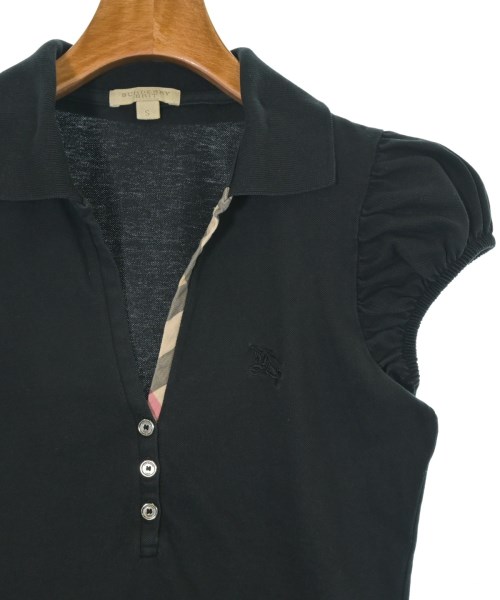 BURBERRY BRIT（バーバリーブリット）ポロシャツ 黒 サイズ:S レディース/2200675677073