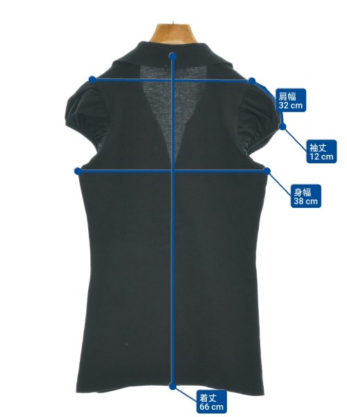 BURBERRY BRIT（バーバリーブリット）ポロシャツ 黒 サイズ:S レディース/2200675677073