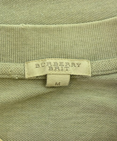 BURBERRY BRIT（バーバリーブリット）ポロシャツ グレー サイズ:M メンズ/2200701985103