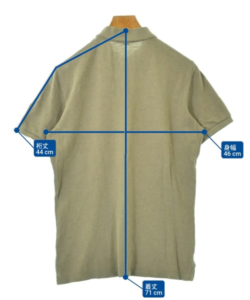 BURBERRY BRIT（バーバリーブリット）ポロシャツ グレー サイズ:M メンズ/2200701985103