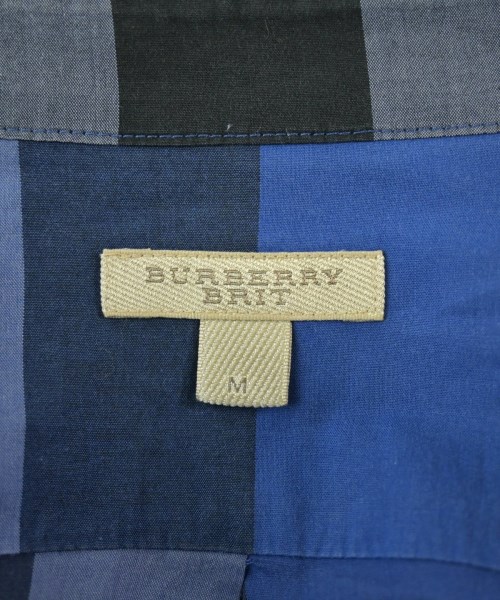 BURBERRY BRIT（バーバリーブリット）カジュアルシャツ 青 サイズ:M レディース/2200663782116