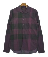 BURBERRY BRIT（バーバリーブリット）カジュアルシャツ 紫 サイズ:M メンズ/2200665391057