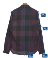 BURBERRY BRIT（バーバリーブリット）カジュアルシャツ 紫 サイズ:M メンズ/2200665391057