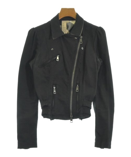 BURBERRY BRIT(バーバリーブリット)ライダース 黒 サイズ:40(M位)/2200685275047