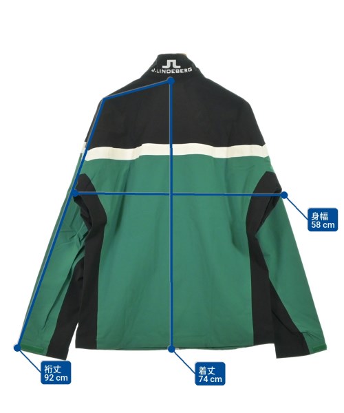 J.LINDEBERG（ジェイリンドバーグ）スタジャン 緑 サイズ:XL メンズ/2200628945082