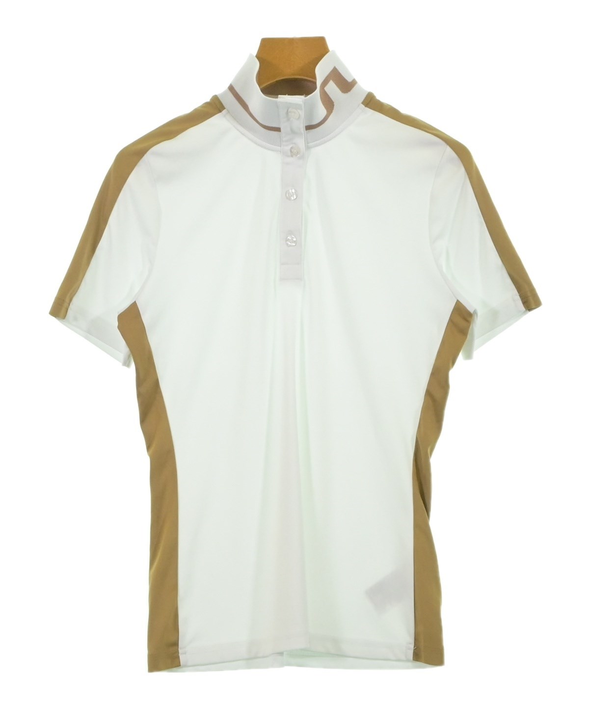 J.LINDEBERG（ジェイリンドバーグ）ポロシャツ 白 サイズ:S レディース