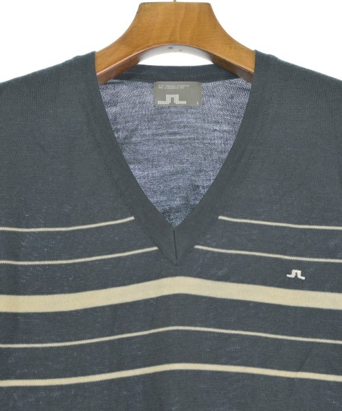 J.LINDEBERG（ジェイリンドバーグ）ニット・セーター グレー サイズ:L メンズ/2200678975381