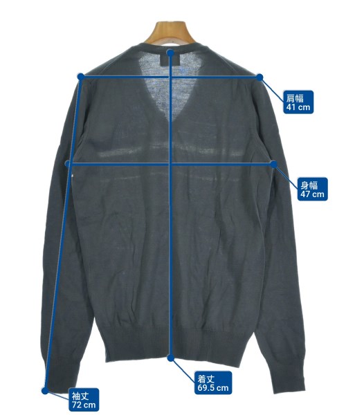 J.LINDEBERG（ジェイリンドバーグ）ニット・セーター グレー サイズ:L メンズ/2200678975381