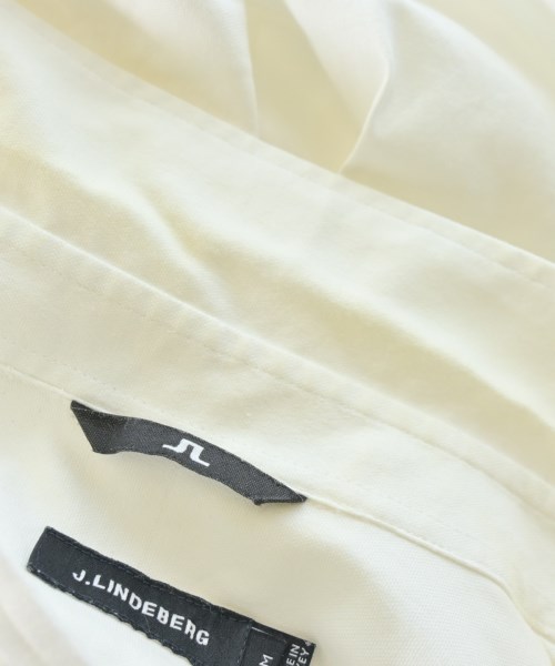 J.LINDEBERG（ジェイリンドバーグ）カジュアルシャツ 白 サイズ:M メンズ/2200654227114