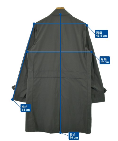LANVIN COLLECTION（ランバンコレクション）ステンカラーコート グレー サイズ:50(XL位) メンズ/2200703994127