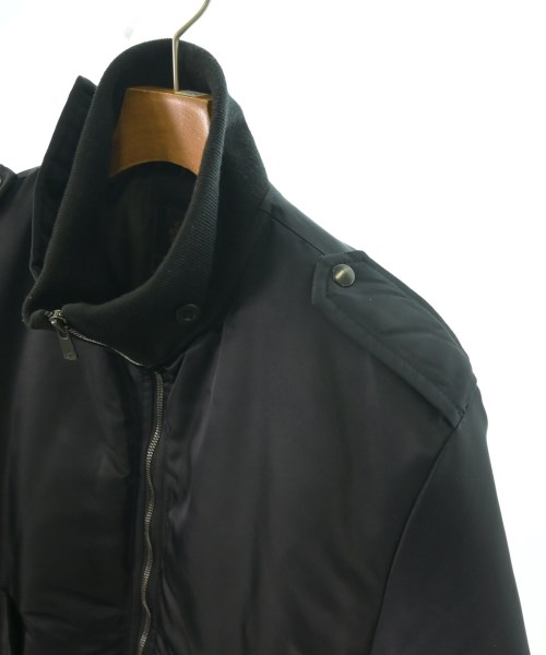 ato（アトウ）ミリタリーブルゾン 黒 サイズ:48(L位) メンズ/2200621644012