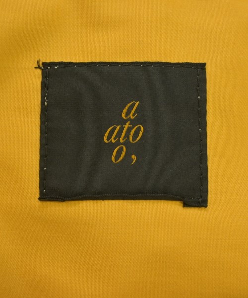 ato（アトウ）カジュアルシャツ 黄 サイズ:46(M位) メンズ/2200620340762