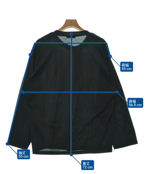 ato（アトウ）Tシャツ・カットソー 黒 サイズ:46(M位) メンズ/2200621909142