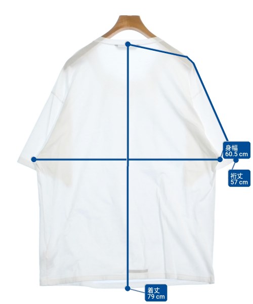 ato（アトウ）Tシャツ・カットソー 白 サイズ:48(L位) メンズ/2200621909302
