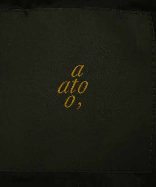 ato（アトウ）テーラードジャケット 黒 サイズ:44(S位) メンズ/2200695885045