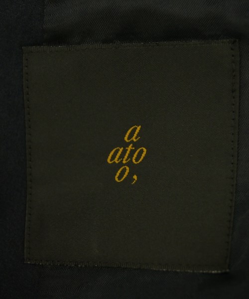 ato（アトウ）テーラードジャケット 黒 サイズ:48(L位) メンズ/2200695885106