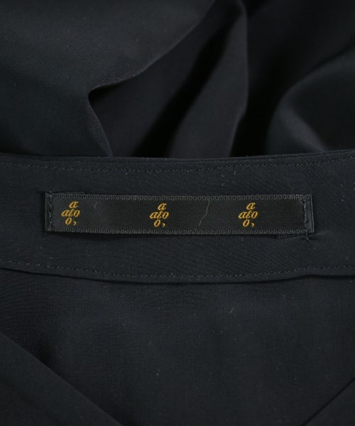 ato（アトウ）カジュアルシャツ 黒 サイズ:48(L位) メンズ/2200662468288