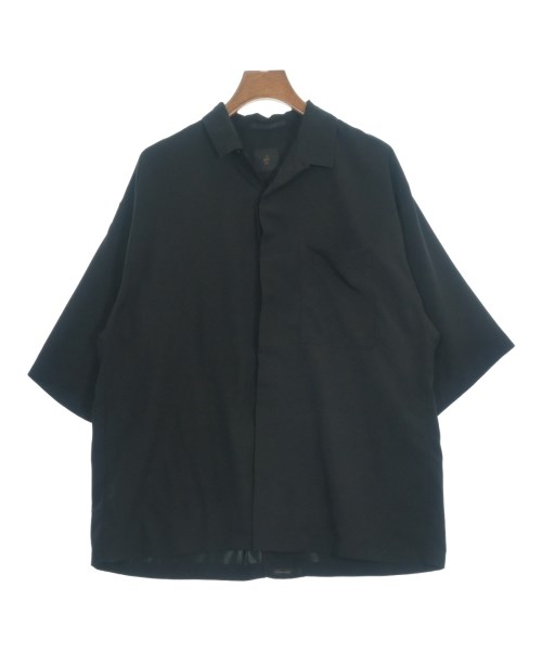 ato(アトウ)カジュアルシャツ 黒 サイズ:46(M位)/2200662468295