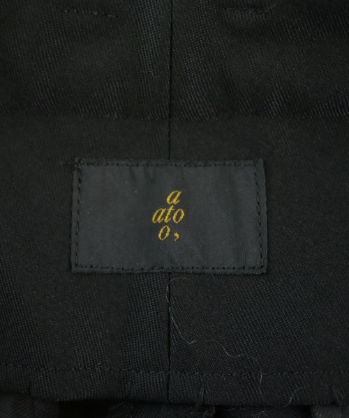 ato（アトウ）スラックス 黒 サイズ:46(M位) メンズ/2200667196582